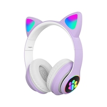 Coverzone Cat Headset Multi Purpose STN-28 RGB Bluetooth Kulak Üstü Kulaklık