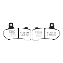 Ebc Fa409hh Harley Davıdson Uyumlu Vrsca/vrscb,flhr/flhrcı Fren Balatası