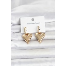 316l Çelik Gold Renk Kalp Modelli Kadın Küpe Tj-bkp11835 Çok Renkli 316l Çelik Gold Renk Kalp Modelli Kadın Küpe Tj-bkp11835 Çok Renkli