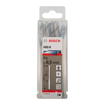 Bosch HSS Taşlanmış Spiral Matkap Ucu 8.5x117 mm 5'li Paket - 2608595073