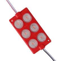 Powermaster Kırmızı Modül Led 75  40 3030 24 Volt 3  Watt