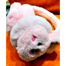 Monalisa Home Lüks Peluşlu Büyük Kulaklık Pembe