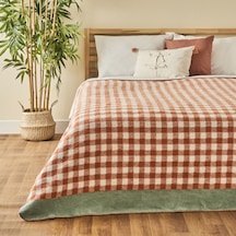 Bella Maison Pavia Çift Kişilik Pamuklu Battaniye 180 x 220 CM Çok Renkli