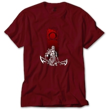 God Of War Kratos Logo Kırmızı Tişört