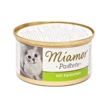 Miamor Pastete Tavşan Etli Konserve Yetişkin Kedi Maması 85 G