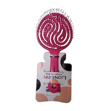 Lionesse Yuvarlak Maze Brush Saç Fırçası Koyu Pembe