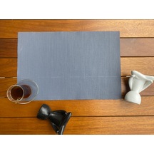 6'lı Yıkanabilir File Kumaş Amerikan Servis Lavicert Lacivert