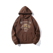 Altamira Kadın Desert Baskılı Kapüşonlu Sweatshirt 001