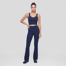 Qua Home Q Active Kadın Flare Pantolon Lacivert Çok Renkli