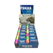 Silka Öğrenci Silgisi Neon 24 Lü Art.3