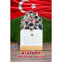 2026 Atatürk Takvimi Atatürk Temalı Özel Tasarım Takvim