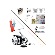 Okuma Aria-c4000a 270cm 10-35gr Remixon Red Zoom Karbon Kıyı Spin Olta Takımı Seti