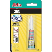 Akfix 303 Süper Japon Yapıştırıcısı 3 Gr