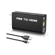 Ps2 Hdmı Dönüştürücü Adaptör Playstation 2 İle Uyumlu Hdmı Video & Ses Çevirici, 480i 480p 576i Destekli, Tak Çalıştır, Usb Güçlü, Kulaklık Çıkışlı G300
