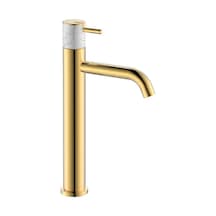 Yüksek Lavabo Bataryası Altın Mermer Fa-4022m Altın