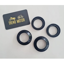 ÖN AMORTİSÖR KEÇE + TOZ KAPAK - HONDA CBF150 SPACY FİZY CB125E