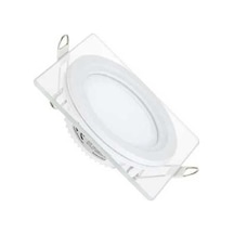Forlife 5 W Camlı Led Panel Kare Beyaz Gövde Beyaz Işık Fl-2123 3 Adet Beyaz Işık