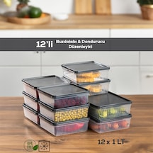 Porsima 1180 12li Nofrost Buzdolabı Düzenleyici Saklama Kabı Antr