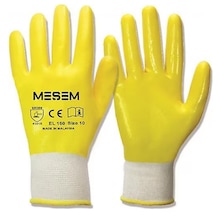 Meşem İş Eldiveni Sarı