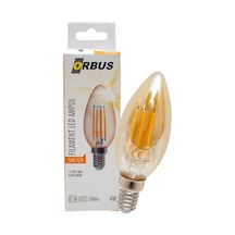 Orbus ORB-BA3 Filament Bulb 4W E14 300LM Sarı Led Ampul