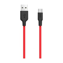 Hoco X21 Usb To Type-c 3a Silikon Hızlı Şarj Ve Data Kablosu