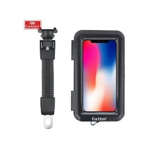 Eh-139 Motosiklet Telefon Tutucu Ayna Tipi Su Geçirmez Dokunmatik Dikiz Aynası 4,7-7 İnç Bisiklet Motor