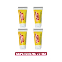 Aspercreme Ultra Vücut Ağrılarında Etkili Bitkisel Içerikli Masaj Kremi 50 Ml X 4 Adet
