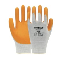 Nitril Kaplı Polyester Eldiven Rt3 Beyaz Sarı No:9 Rtrmax 5 Adet