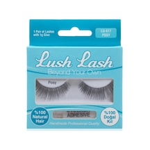 Lush Lash %100 Doğal Kıl Posy Takma Kirpik Lu-617 Çok Renkli