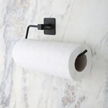 Kendiliğinden Yapışkanlı Siyah Paslanmaz Metal Rulo Havluluk Aparat 4915 Diğer