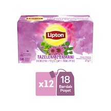 Lipton Tazelenme Zamanı Ekinezya Ve Ökaliptuslu Bitki Ve Meyve Çayı Karışımı 18li X 12 Adet