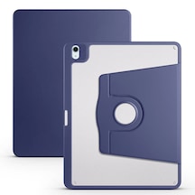 Arabulalaca Apple Uyumlu iPad Air 13 2024 Lacivert Renginde Kalem Bölmeli Dönebilen Stantlı Kılıf Standlı Kapak Arabulalaca Apple Uyumlu iPad Air 13 2024 Lacivert Renginde Kalem Bölmeli Dönebilen Stantlı Kılıf Standlı Kapak