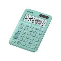 Casio Ms-20Uc-Gn 12 Hane Yeşil Masaüstü Hesap Makinesi