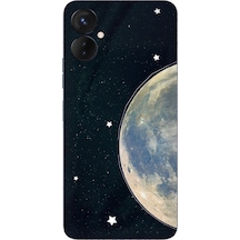 Tecno Spark 9 Pro Uyumlu Minimalist Galaksi Yıldızlı Gece Baskılı Silikon Kılıf Renkli