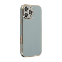 Newface - 154 - Apple iPhone Uyumlu 16 Pro Max Kılıf Volet Silikon - - Csmo-tex - Açık Yeşil