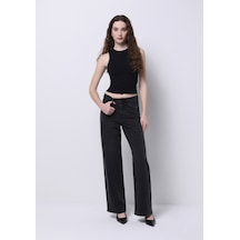 Colin's Colins Regular Fit Yüksel Bel Geniş Paça Kadın İndigo Jean Pantolon Cl1073217 Q1.v1 Dn03277 Denim