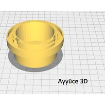 Ayyüce 3d, Hyundai Sonata 98-04 Far Tozluk Kapağı Led 2x Siyah