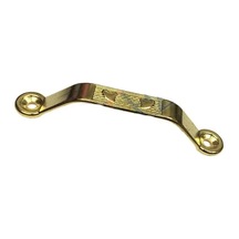 Pil Dekoratif Zamak Kulp Dıştan - 64mm, Sarı, 100 Adet