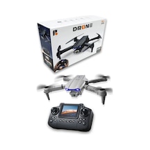 Katlanabilir Wifi Fpv Kameralı Mini Drone, 720p Hd Canlı Görüntü Aktarımı, Gri Renk