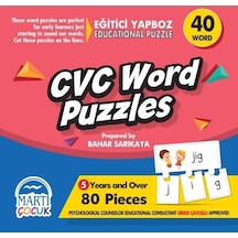 Eğitici Yapboz Cvc Word Puzzles