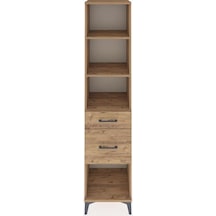 Hyperion Dolap 3 Raflı 2 Çekmeceli 44x44x195 Çam-çam Çam