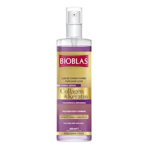 Kolajen &amp Keratin Sıvı Saç Kremi Durulanmayan, Onarıcı &amp Dolgunlaştırıcı Etki, Bitkisel Kompleks B1