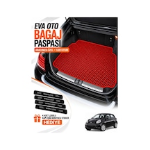 Nissan Micra 2010-2016 Uyumlu Eva Bagaj Paspası Araca Özel Kırmızı