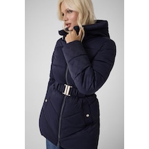 Guess Şişme Lacivert Kadın Mont W6bl50w4144-g7v2