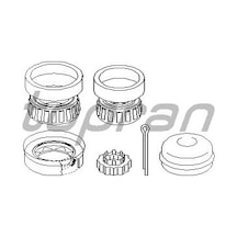 TOPRAN 109702001 Arka Teker Rulman Seti (Audi: A4 96-01)