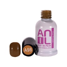 Anil Professional Cosmetics Kalıcı Oje Kahve Renkler 10ml Dayanıklı Kolay Uygulanan Trend Renkler Hızlı Kuruma Ve Parlaklık Kahve - A98 0