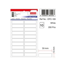 Tanex Ofc-109 Beyaz Ofis Etiketi