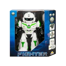 Sesli Ve Işıklı Robot Fighter 22 Cm Çok Renkli