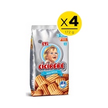 Eti Cicibebe Bebek Bisküvisi 4 x 172 G