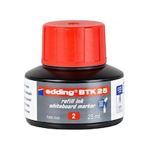 Edding Beyaz Tahta Kalemi Mürekkebi 25Ml. Btk25 - Kırmızı